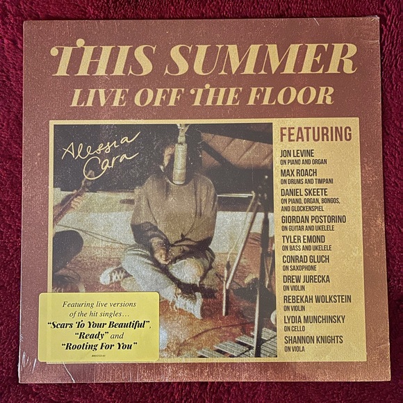Brand New! Alessia Cara – This Summer: Live Off The Floor Vinyl Record - Picture 3 of 4